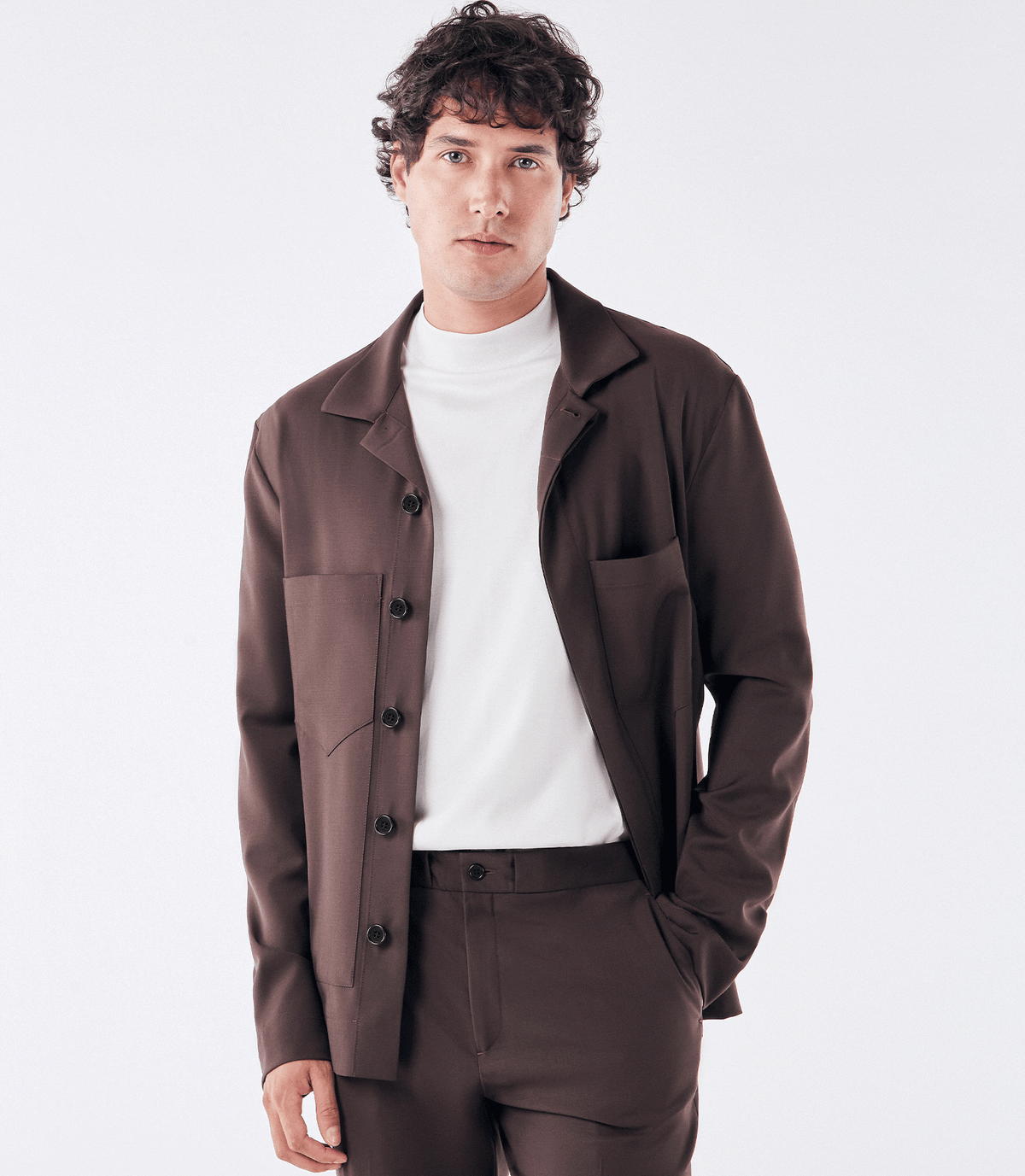 Caban Tailor Air Marrom