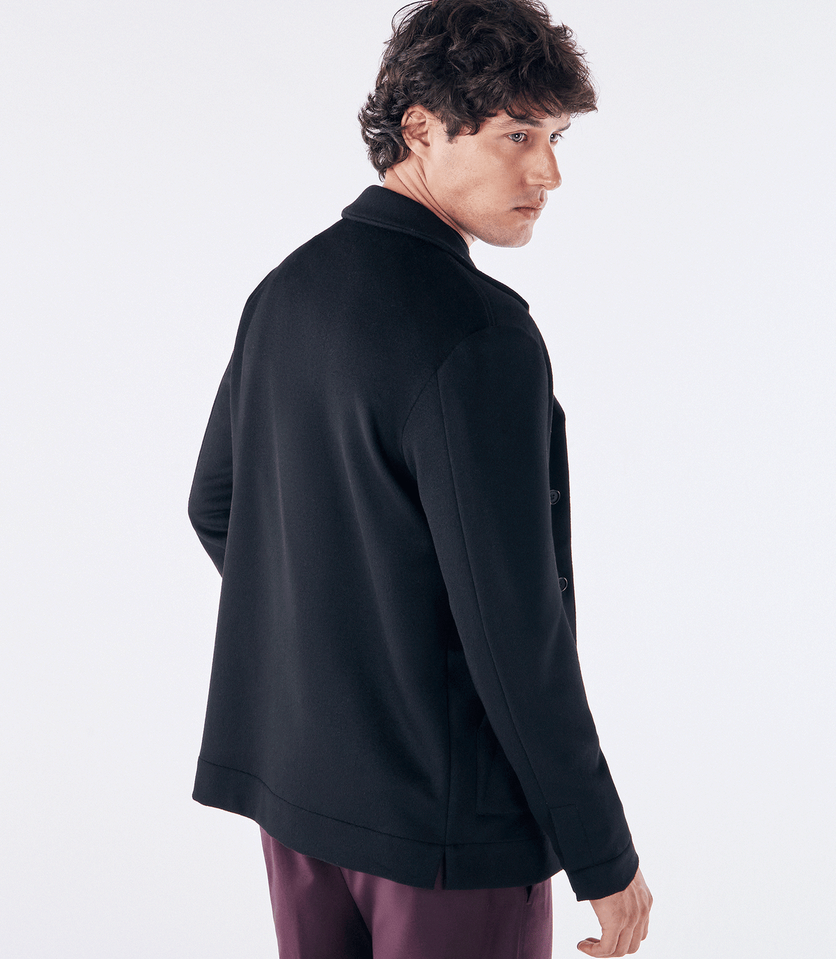Caban Homemeeting Liso Preto