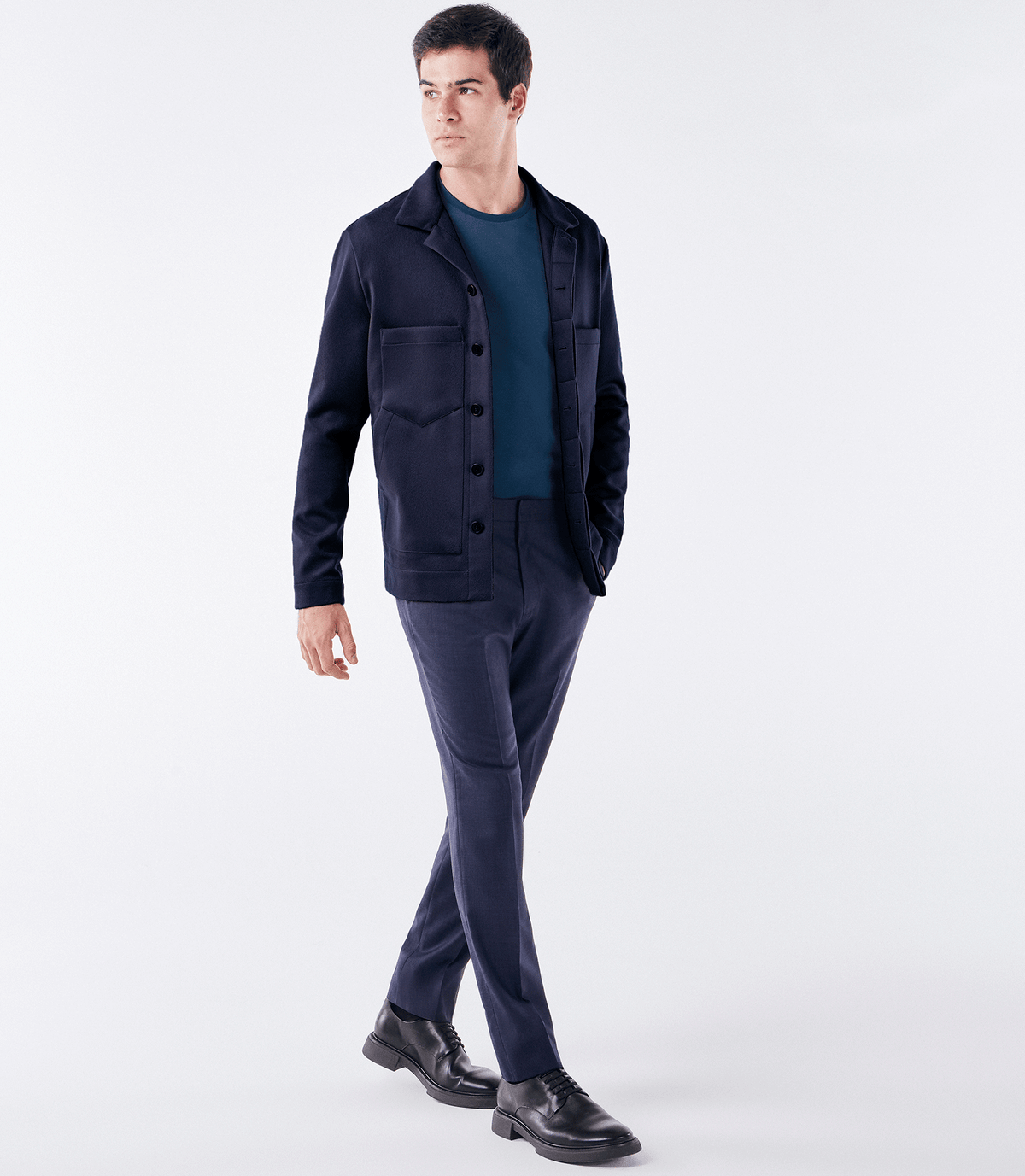 Caban Ardow Liso Azul