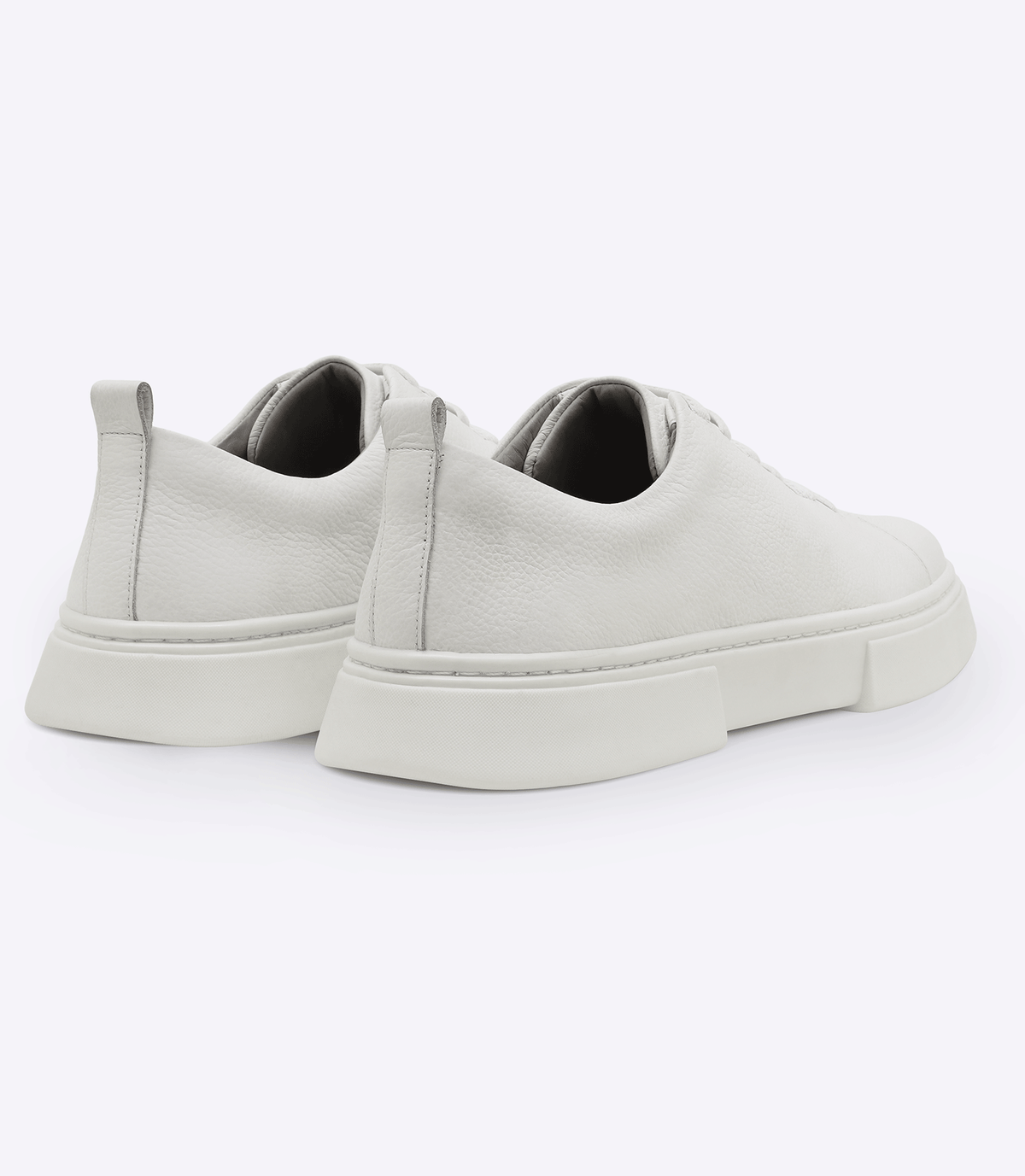 Tênis Liso Sola Quadrada Floater Branco
