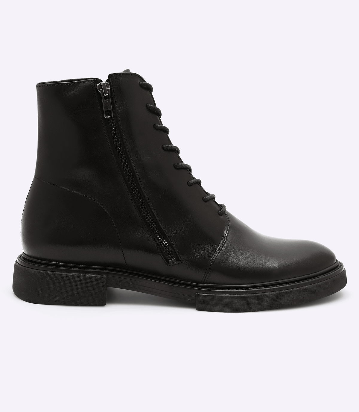 Bota Coturno Sola Block Preto