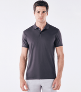 Polo Pima Clássica Cinza