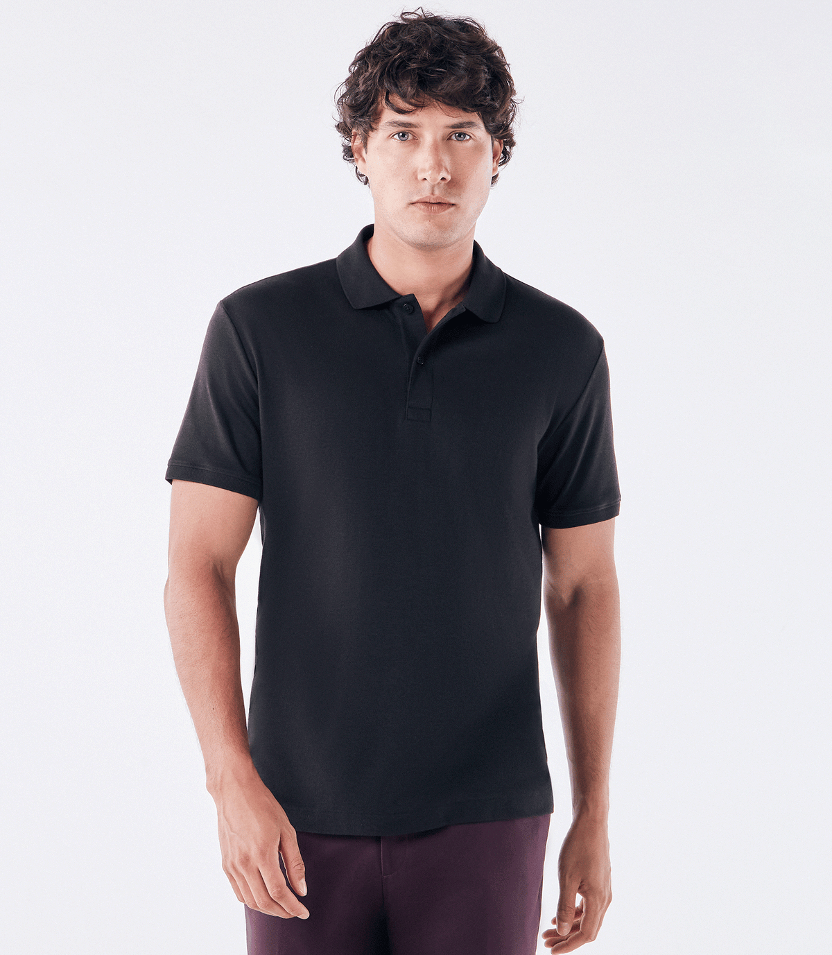 Polo Pima Clássica Preto
