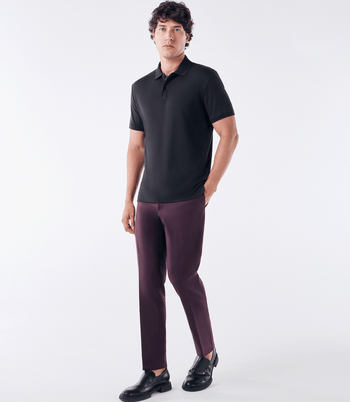 Polo Pima Clássica Preto