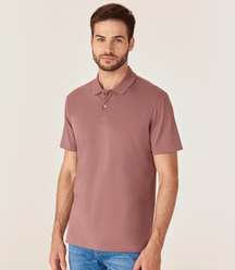 Polo Interloque Fio 140 Rosa