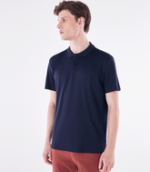Polo Interloque Fio 140 Azul